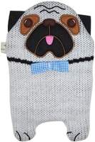 Hugo Frosch Kinder &Ouml;ko-W&auml;rmflasche 0,8 l mit Strickbezug "Mops" beige-melange