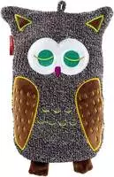 Hugo Frosch Kinder &Ouml;ko-W&auml;rmflasche 0,8 l mit Strickbezug "Eule" braun-melange