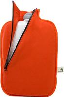 &Ouml;ko-W&auml;rmflasche 2,0 l mit Softshell-Bezug orange