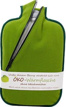 Hugo Frosch Öko-Wärmflasche Softshell (2,0L) bambus