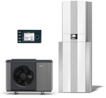 Wolf W&auml;rmepumpen-Center CHC-Monoblock 07/300-50 inklusive CHA07/400V, Warmwasserspeicher, Reihenpufferspeicher + Bedienmodul (9146844)
