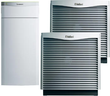 Vaillant flexoTHERM exclusive VWF 197/4 + 2x aroCOLLECT VWL 11/4 S