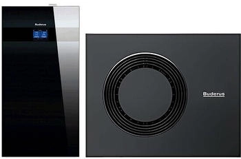 Buderus Logaplus WLW186i-12 AR TP70 mit integriertem Pufferspeicher, schwarz (7739624149)