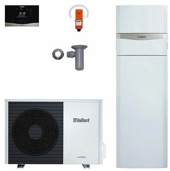 Vaillant W&auml;rmepumpenpaket 4.0202 aroTHERM Split VWL 55/5 AS S2 mit uniTOWER und Regelung sensoCOMFORT VRC 720/3 (8000016860)
