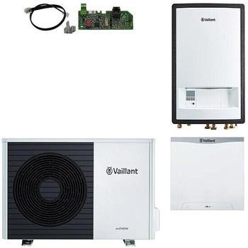 Vaillant Wärmepumpenpaket 4.067 aroTHERM Split VWL 75/5 AS S2 mit Hydraulikstation, Mischer- und Solarmodul VR 71 (8000015336)
