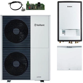 Vaillant Wärmepumpenpaket 4.069 aroTHERM Split VWL 125/5 AS S2 mit Hydraulikstation, Mischer- und Solarmodul VR 71 (8000015341)