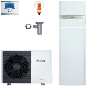Vaillant aroTHERM Split Wärmepumpen-Paket 4.124 VWL 105/5 AS S2 mit uniTOWER
