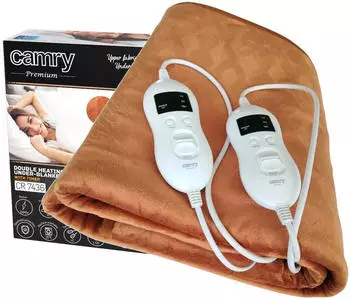 Camry Heizdecke 160x150cm Doppel-Heizmatte Fernbedienung Camry CR7436