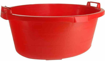 Lockweiler Wanne oval 55 cm/27 l rot - L30048