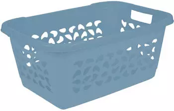 keeeper W&auml;schekorb Jost, blau, mit 2 Griffen, aus Kunststoff, 65x44x28 cm, 52 Liter