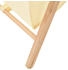 vidaXL Wäschekorb Zedernholz und Stoff Beige 42x41x64 cm - 246440