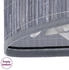 vidaXL Eck-Wäschekorb Bambus Grau 60 L - 320761