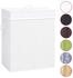 vidaXL Bambus-Wäschekorb : Farbe - Weiss, Größe - 83 L - 320752XL