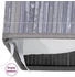 vidaXL Bambus-Wäschekorb : Farbe - Grau, Größe - 83 L - 320756XL