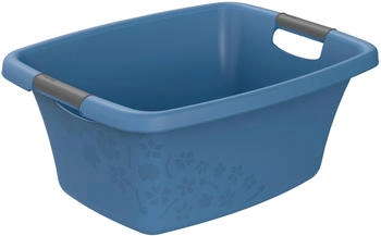 Rotho W&auml;schewanne Flowers 25 l horizon blue 1756606161 N06725