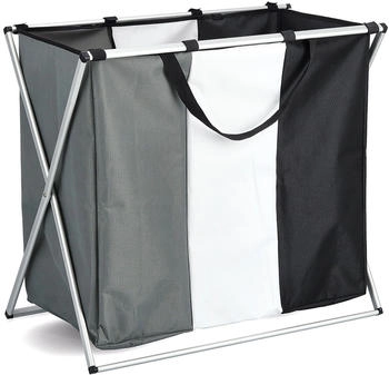 Zeller W&auml;schesammler, 3-fach, Polyester/Aluminium