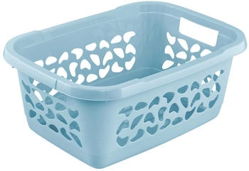 keeeper W&auml;schekorb Jost, blau, mit 2 Griffen, aus Kunststoff, 55x40x23 cm, 32 Liter