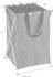 Wenko Wäschekorb Uno Grau meliert, aus Polyester, faltbar, 35x58x38 cm, 52 Liter