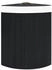 vidaXL Eck-Wäschekorb Bambus Schwarz 60 L - 320762