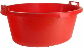 Lockweiler Wanne oval 75 cm/60 l rot - L30052