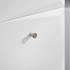 SoBuy BZR93-W Wäscheschrank mit ausklappbarem Wäschesack mit einner Schublade Weiß bht ca: 34x90x30cm