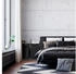 Relaxdays Wäschekorbregal, HBT: 72x73x33 cm, Wäscheablage, 2 ausziehbare Fächer, Wäschesammler Industrial, schwarz/braun