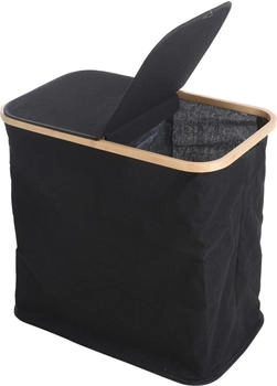 HTI-Living W&auml;schebox Grau Textilstoff