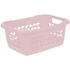 keeeper Wäschekorb, Luftdurchlässiges Dekor, 32 l, Jost, Nordic Pink