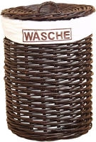 my home W&auml;schekorb Rattangeflecht, H&ouml;he 65 cm