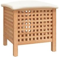 Badhocker 48x47,5x52 Cm Massivholz Nussbaum - Vidaxl
