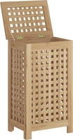 vidaXL W&auml;schebeh&auml;lter 35x25x60 cm Massivholz Teak