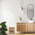 Relaxdays Wäschekorb Wäschetruhe mit Sitz Wäschehocker aus Holz Badezimmer Hocker