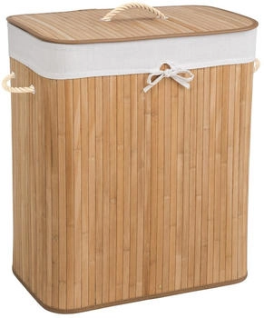 TecTake Wäschekorb,, Beige, Textil, 33.5x63x53 cm