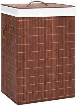 vidaXL Bambus-W&auml;schekorb V1 : Farbe - Braun, Gr&ouml;&szlig;e - 72 L - 320747XL