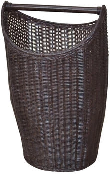 M&ouml;bel direkt online W&auml;schekorb/Rattankorb Aron mit Griff, braun