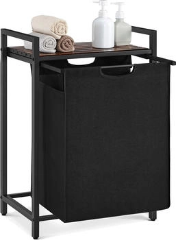 Vasagle Wäschekorb braun, schwarz St. Vasagle Wäschekorb braun, schwarz St.