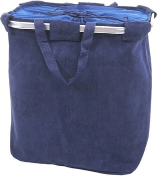 MCW W&auml;schesammler C34 54x52x32cm 89l Cord Blau