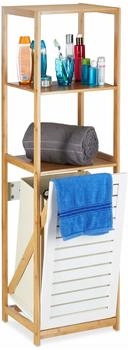 Relaxdays Badezimmerschrank Alex (37 x 33 x 130 cm)