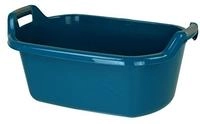 Curver W&auml;schewanne 35L 65,5x42x32cm blau W&auml;schesch&uuml;ssel W&auml;schekorb W&auml;sche