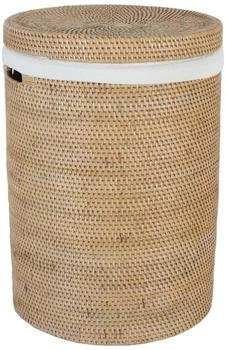 Casa Moro Rattan Wäschekorb Cleo Natur Größe:L