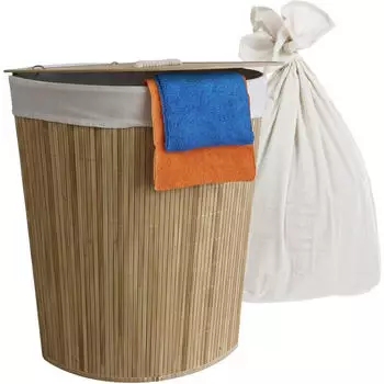 Relaxdays Eckwäschekorb (80 l)