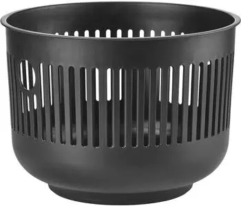Zone Denmark Ume W&auml;schekorb Kunststoff, Schwarz, 29cm