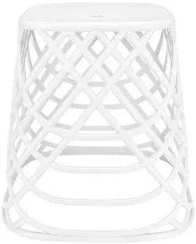 Kleine Wolke Scandic Chair 2-in-1 W&auml;schekorb & Hocker, Kunststoff, wei&szlig; (8499100889)