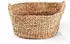 kobolo Aufbewahrungskorb Wasserhyazinthe mit Griffen 51x30x36cm