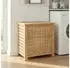 CLP Ronthy Wäschebox Bambus mit Wäschesack 70L (326791)
