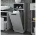 VICCO Wäscheschrank Beatrice 38x93x30 cm Grau