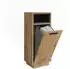 VICCO Wäscheschrank Beatrice 38x93x30 cm Artisan Eiche/anthrazit