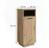 VICCO Wäscheschrank Beatrice 38x93x30 cm Artisan Eiche/anthrazit