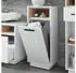 VICCO Wäscheschrank Beatrice 38x93x30 cm Weiß/Sonoma