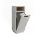 VICCO Wäscheschrank Beatrice 38x93x30 cm Weiß/Sonoma
